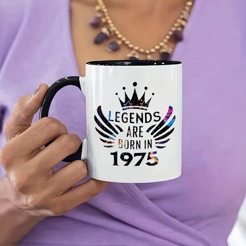 Tailorly Black Accent 11 oz Mug - wings