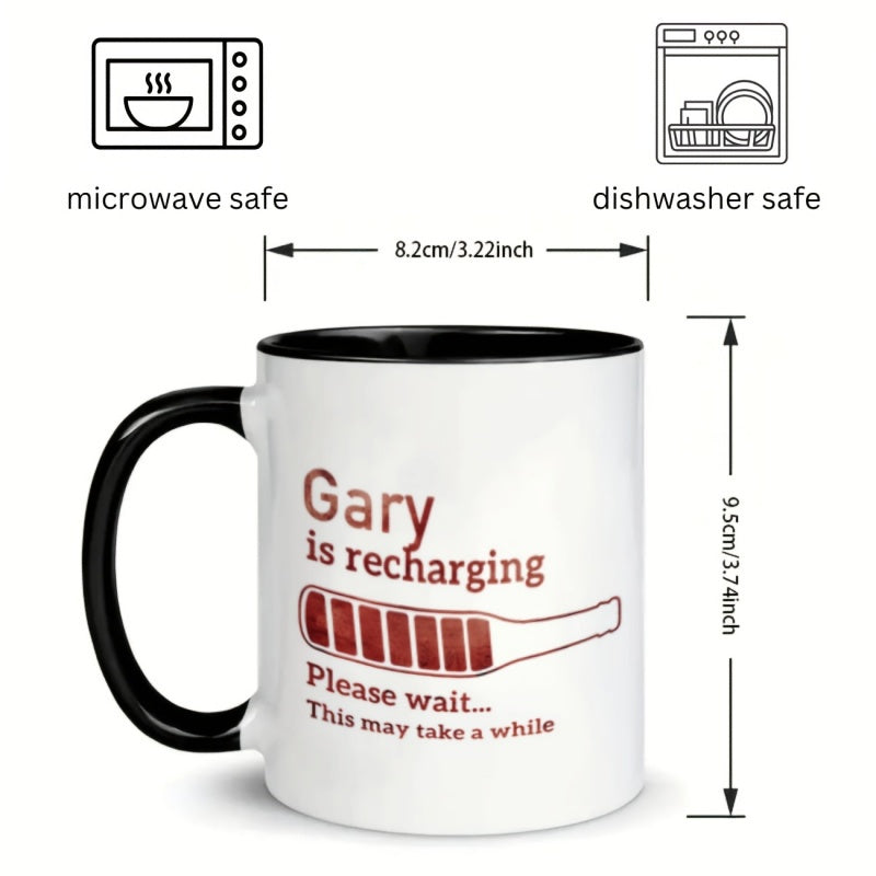 Tailorly Black Accent 11 oz Mug - coffee， cake themed