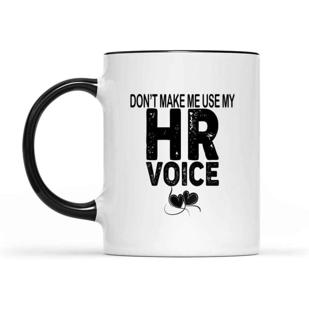 Tailorly Black Accent 11 oz Mug - dont design funny text