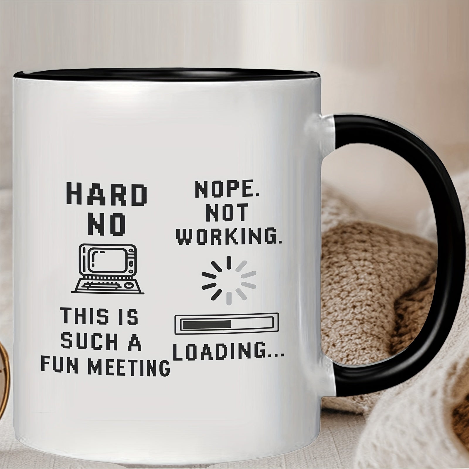 Tailorly Black Accent 11 oz Mug - computer quotes