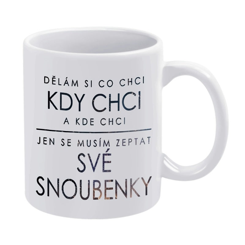 Tailorly White Ceramic 11 oz Mug - humorous text
