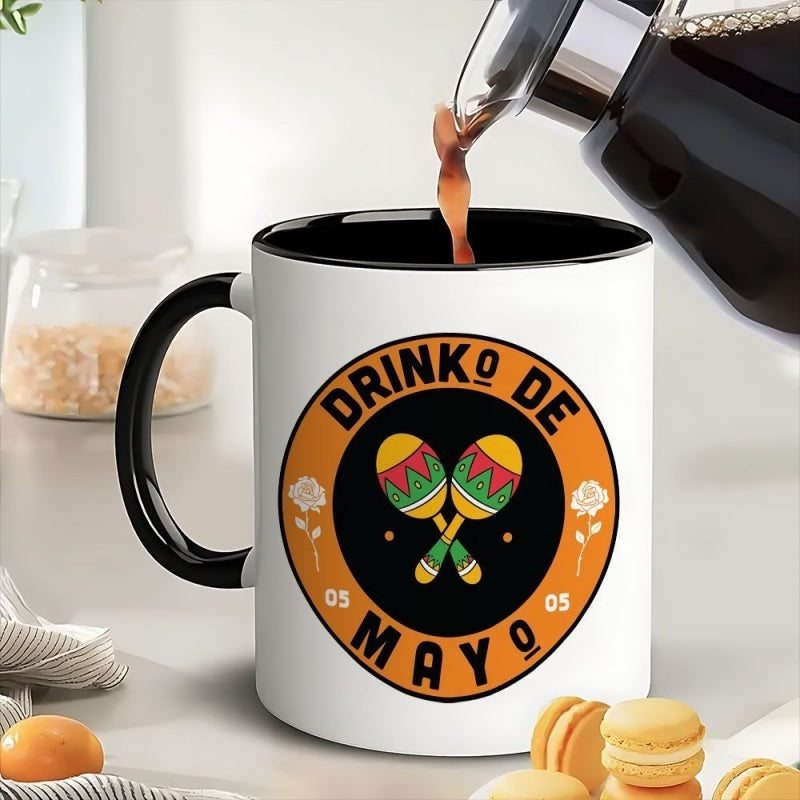Tailorly Black Accent 11 oz Mug - de mayo design