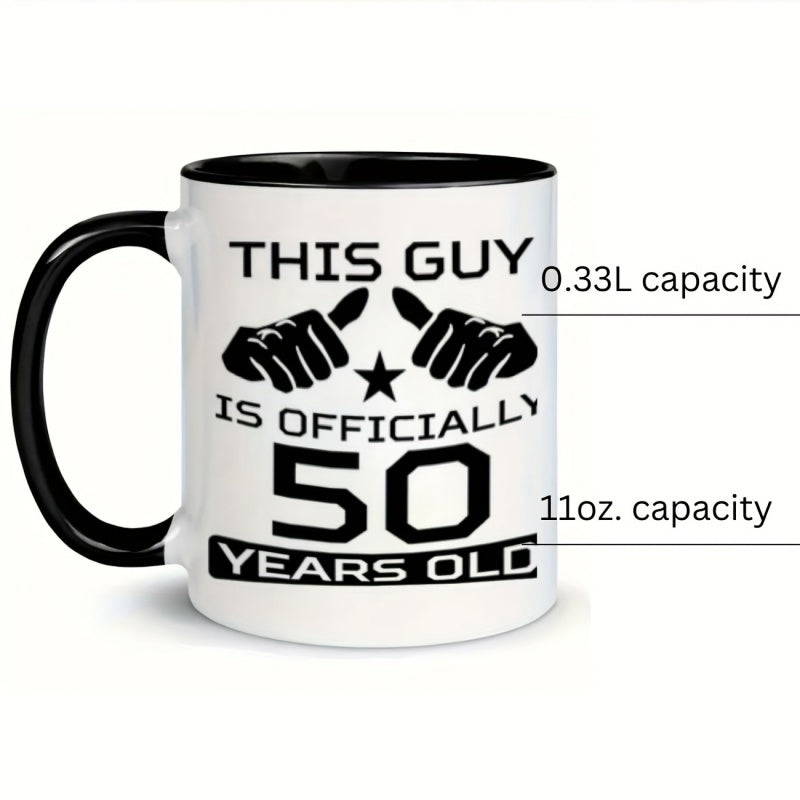 Tailorly Black Accent 11 oz Mug - hands star