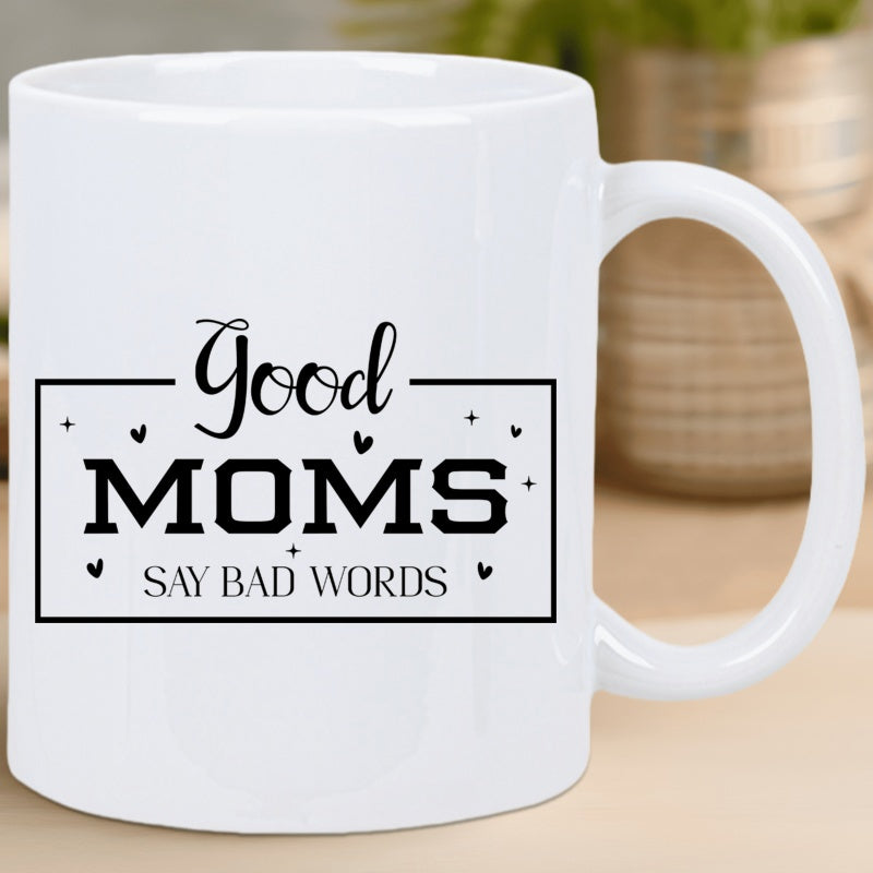 Tailorly White Ceramic 11 oz Mug - one 11oz humorous mug for valentines day ideal for good mothers this ceramic coffee mug is reusable insulated and be