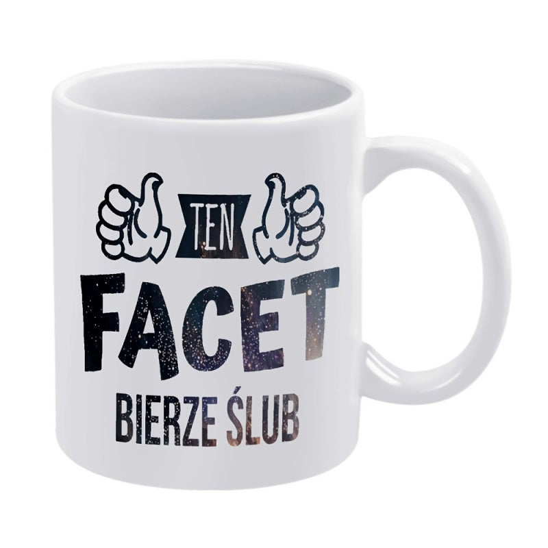 Tailorly White Ceramic 11 oz Mug - thumbs text