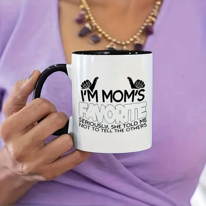 Tailorly Black Accent 11 oz Mug - funny moms slogan