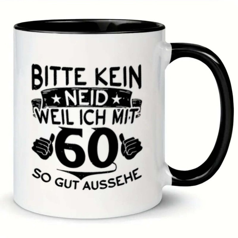 Tailorly Black Accent 11 oz Mug - fists text