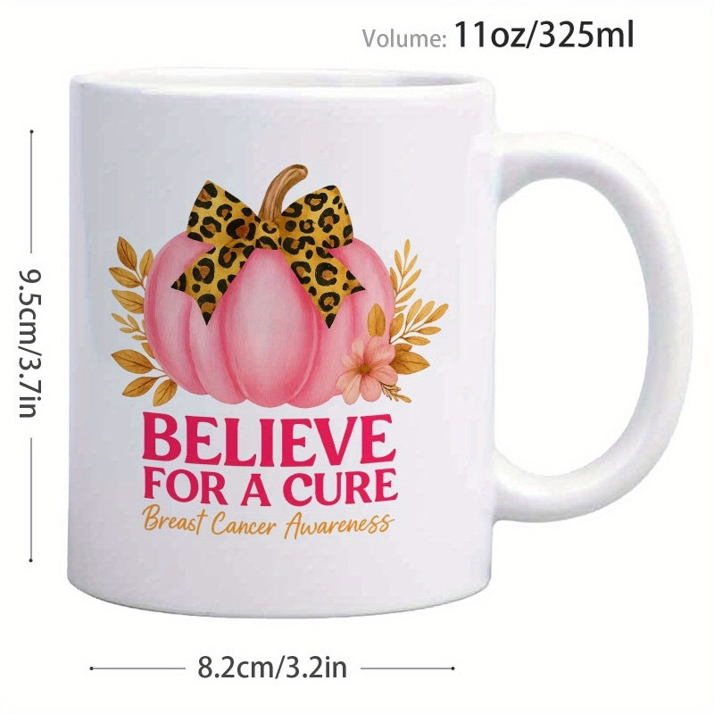 Tailorly White Ceramic 11 oz Mug - bow