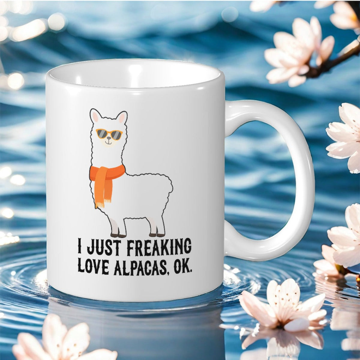Tailorly White Ceramic 11 oz Mug - ok print