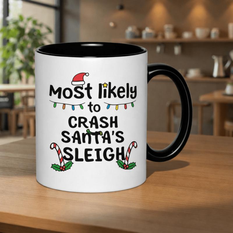 Tailorly Black Accent 11 oz Mug - minimalist