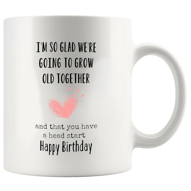 Tailorly White Ceramic 11 oz Mug - coffee cup illustration