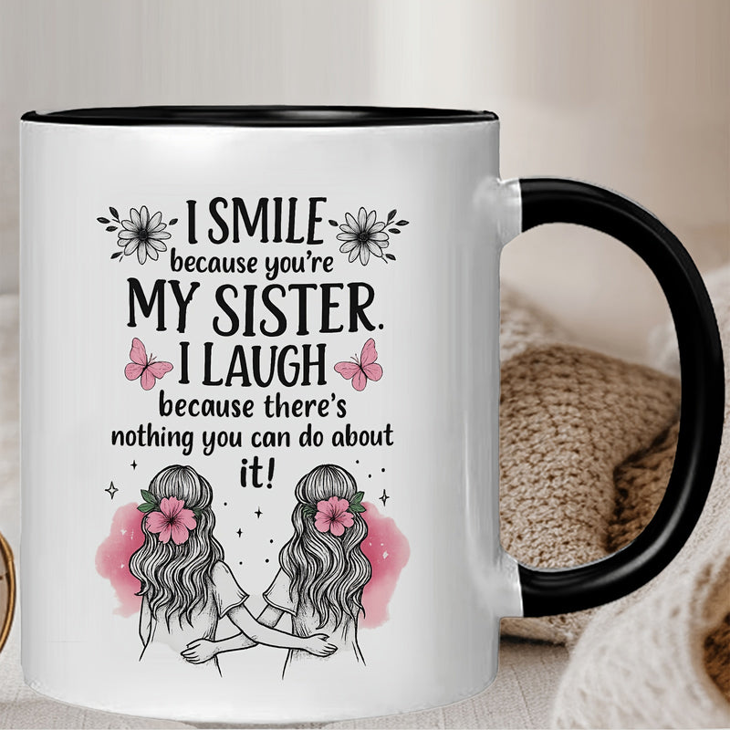 Tailorly Black Accent 11 oz Mug - adorable cartoon