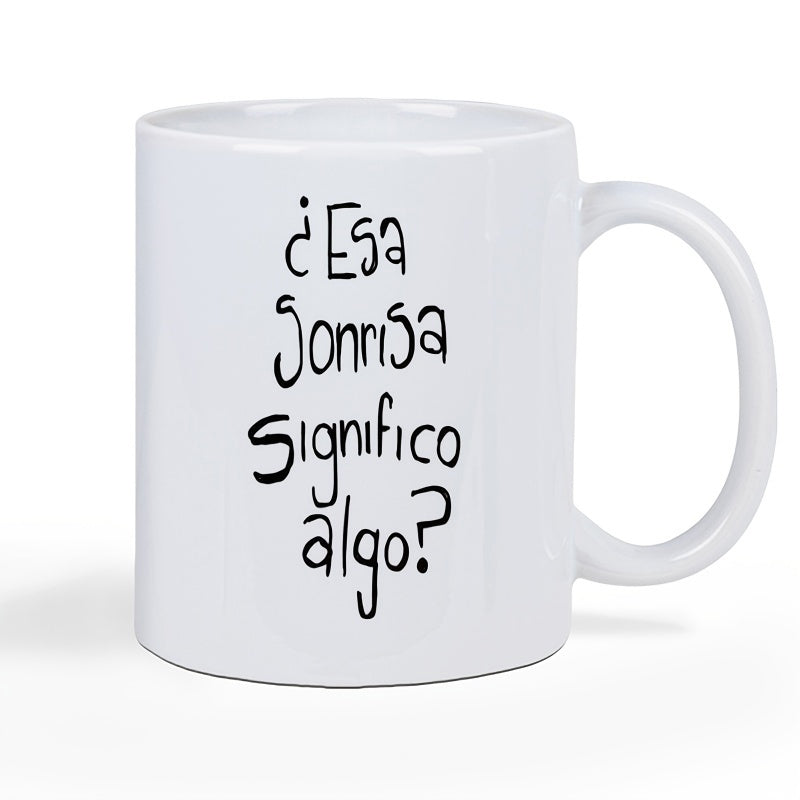 Tailorly White Ceramic 11 oz Mug - a single 11oz humorous mug valentines day featuring a stylish design with a of this ceramic novelty mug is