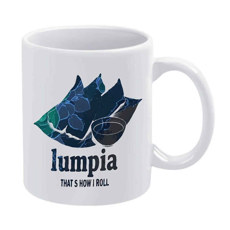 Tailorly White Ceramic 11 oz Mug - humorous bowl mug illustration