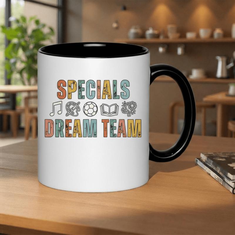 Tailorly Black Accent 11 oz Mug - gradient
