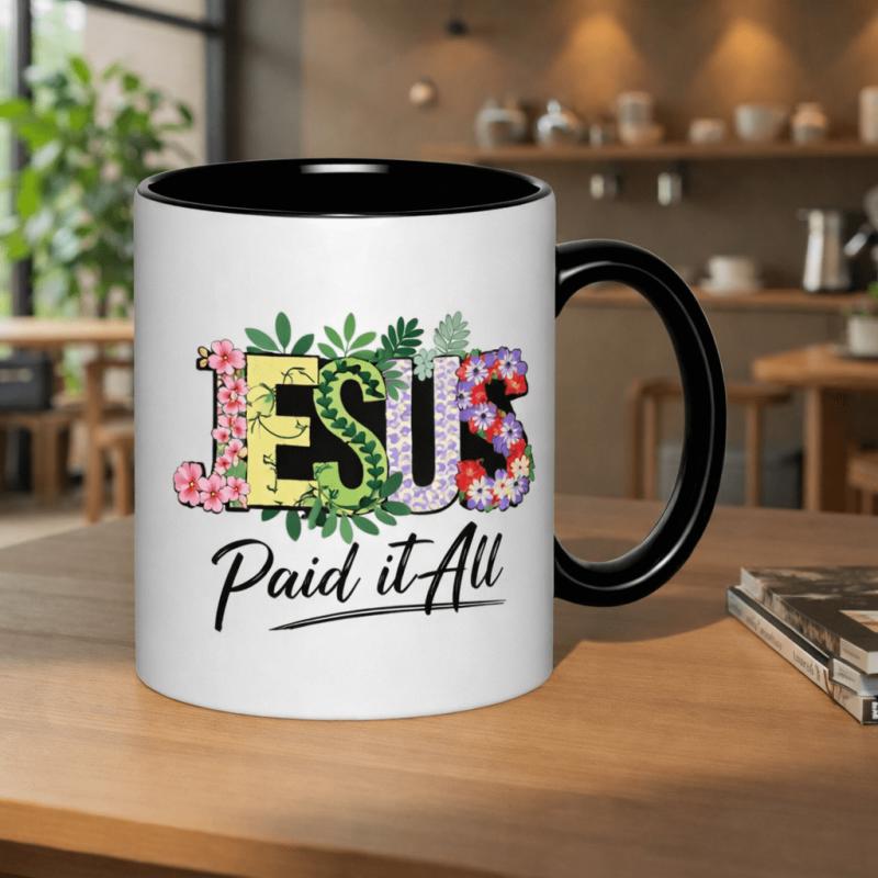 Tailorly Black Accent 11 oz Mug - paid
