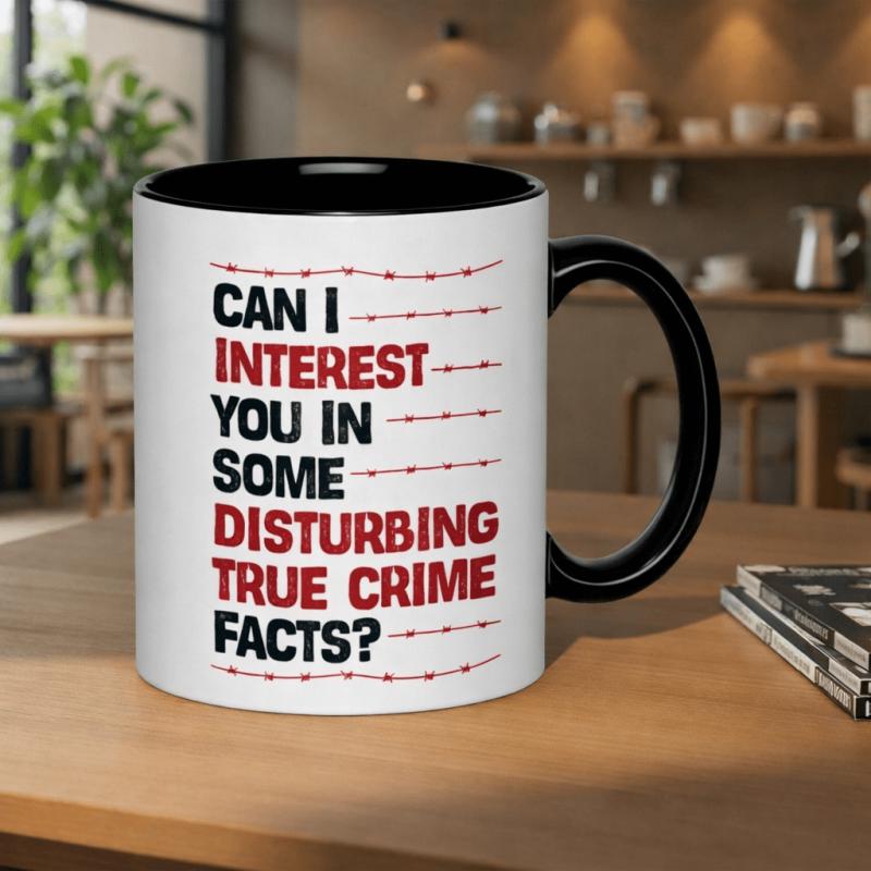 Tailorly Black Accent 11 oz Mug - can i you in some facts
