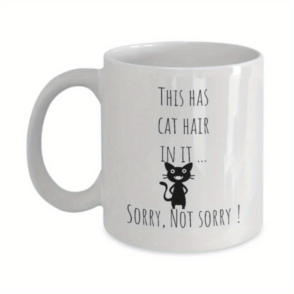 Tailorly White Ceramic 11 oz Mug - 1pc 11oz ceramic coffee mug coffee mug 11oz ceramic coffee mug funny mug modern mug teacup birthday gifts holiday