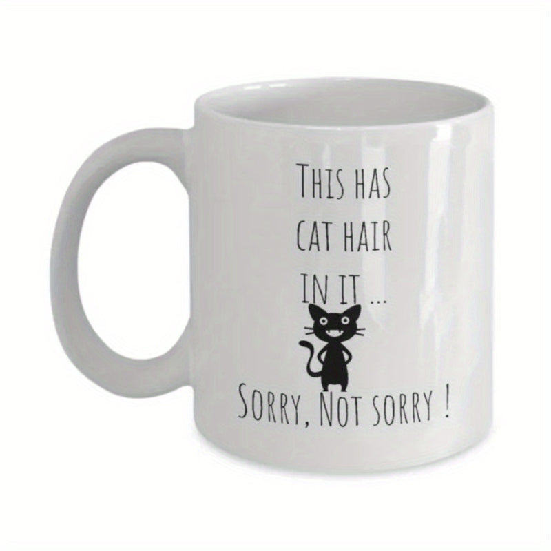 Tailorly White Ceramic 11 oz Mug - 1pc 11oz ceramic coffee mug coffee mug 11oz ceramic coffee mug funny mug modern mug teacup birthday gifts holiday