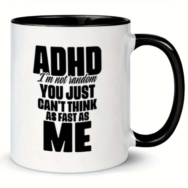 Tailorly Black Accent 11 oz Mug - german words broken
