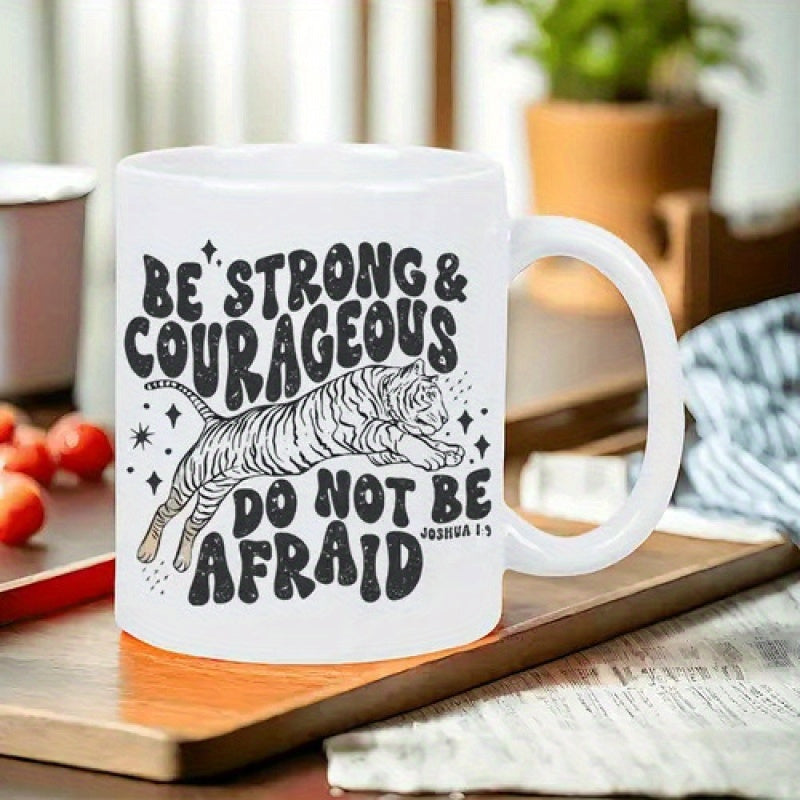 Tailorly White Ceramic 11 oz Mug - motivational quote illustration