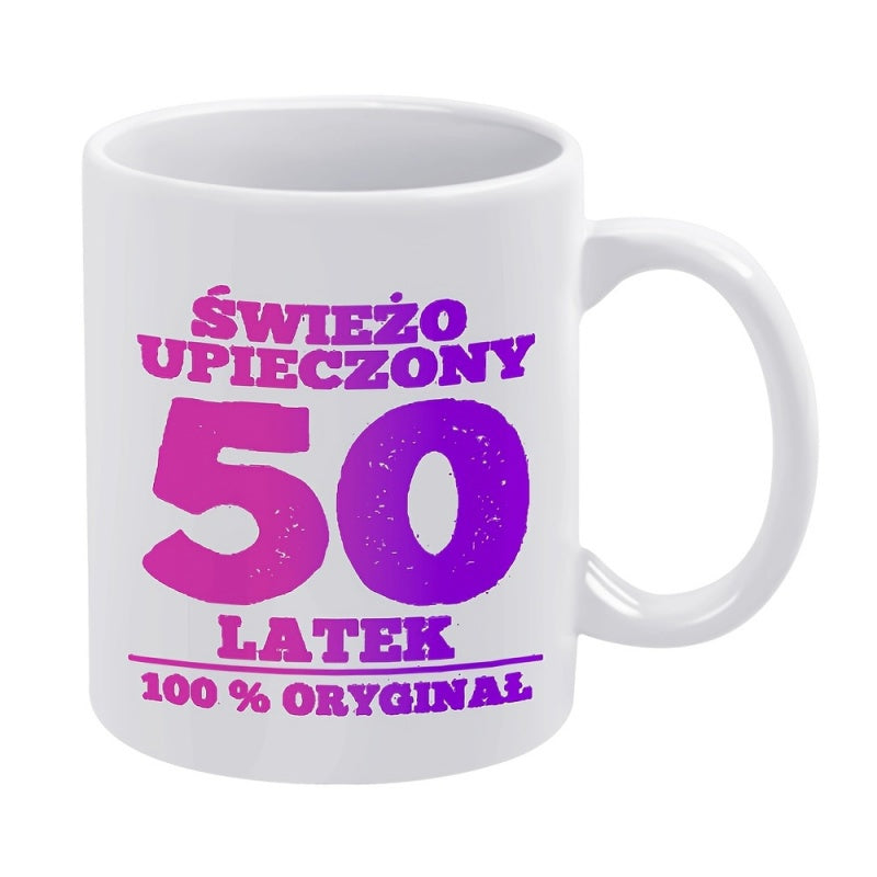 Tailorly White Ceramic 11 oz Mug - text number coffee mug holiday christmas new year