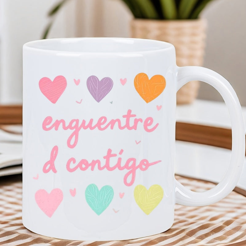 Tailorly White Ceramic 11 oz Mug - one 11oz humorous mug valentines day featuring a colorful this ceramic novelty mug is dishwasher safe and a great