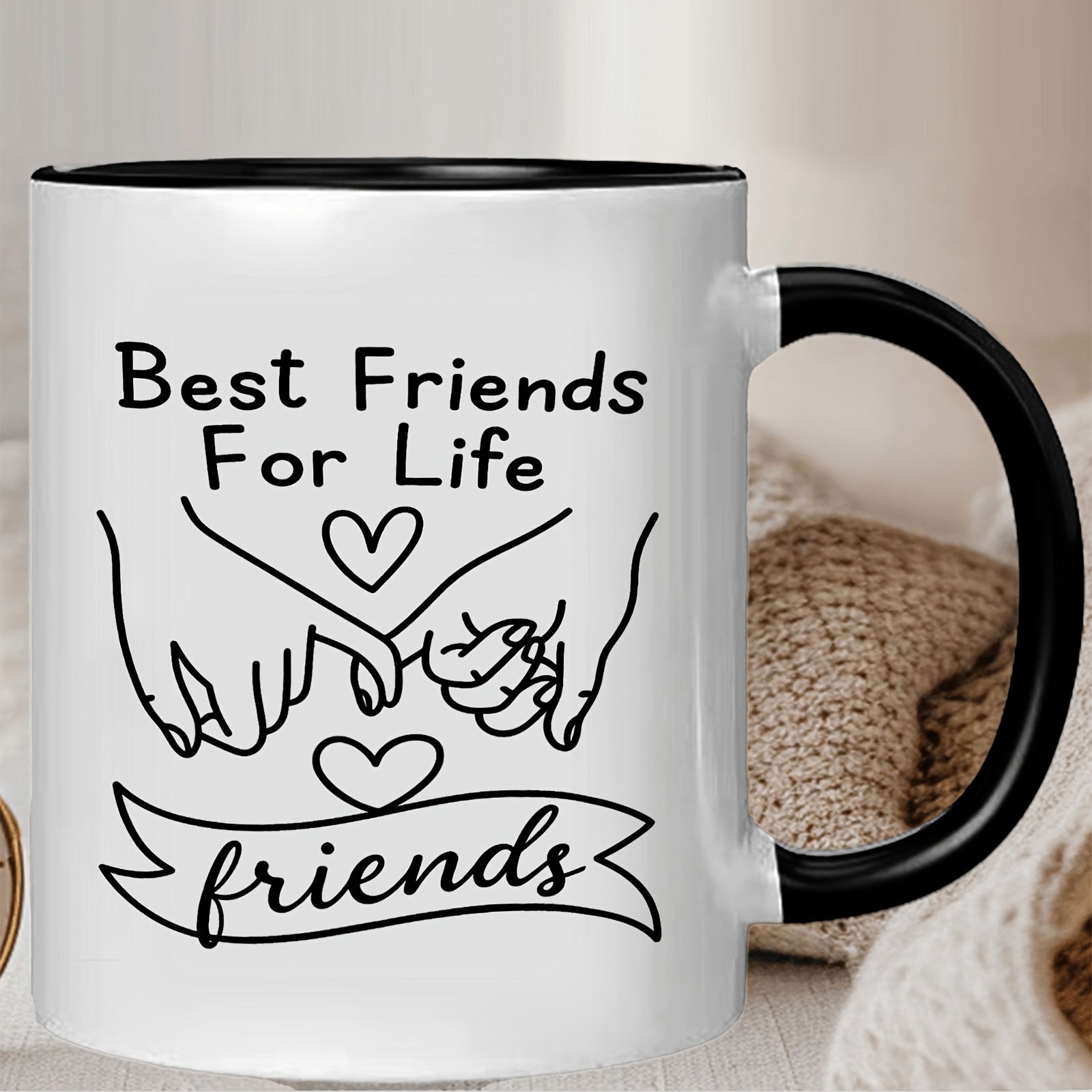 Tailorly Black Accent 11 oz Mug - envelope design