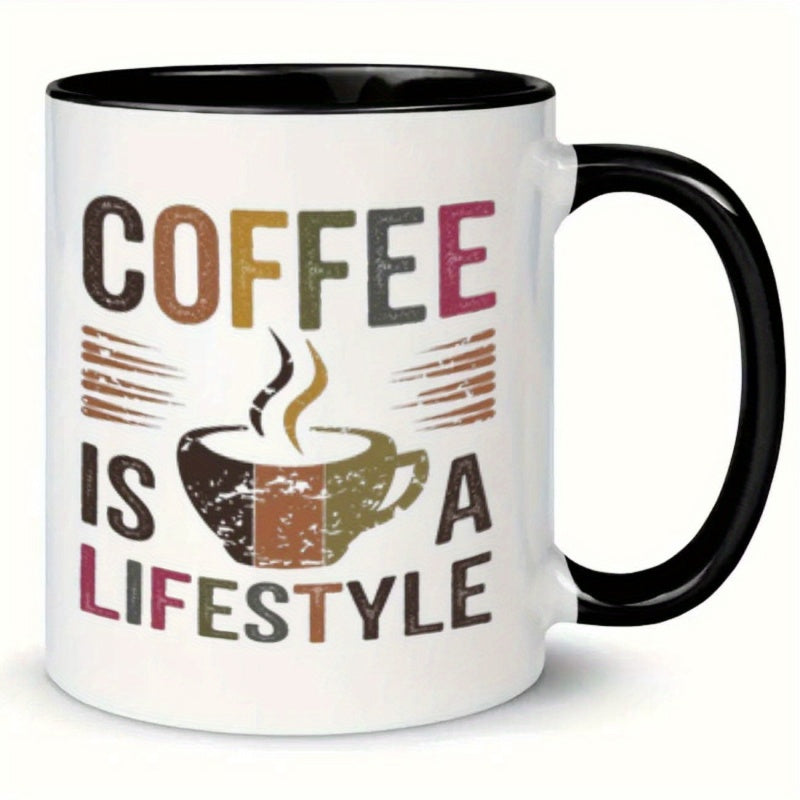 Tailorly Black Accent 11 oz Mug - steam design