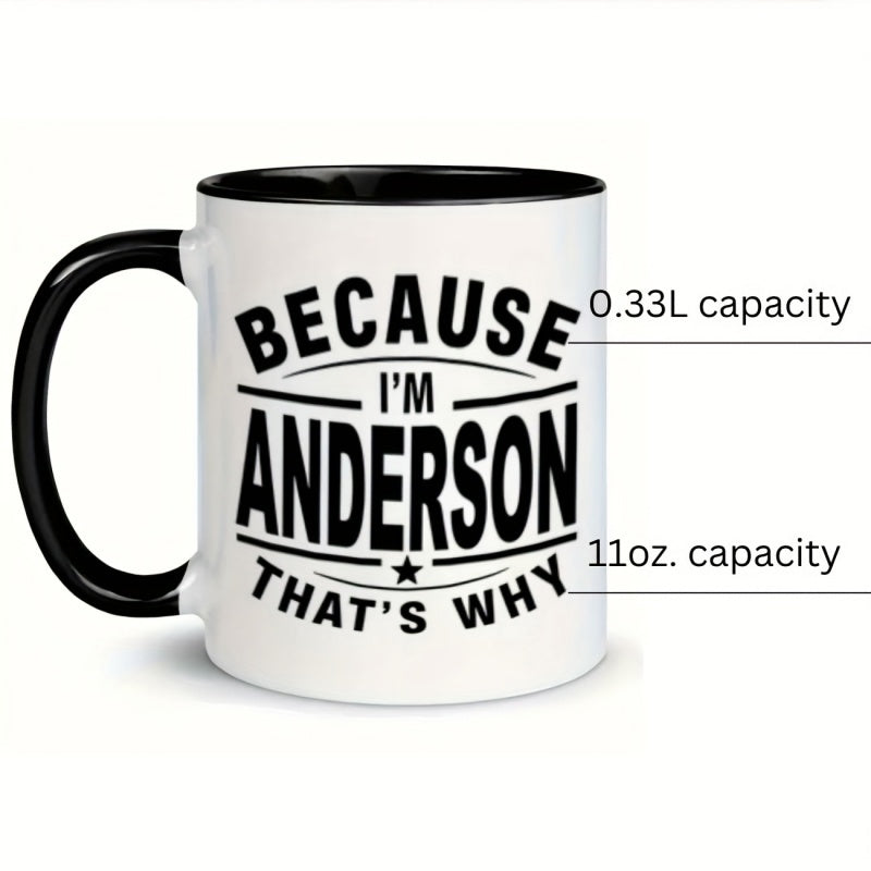 Tailorly Black Accent 11 oz Mug - why