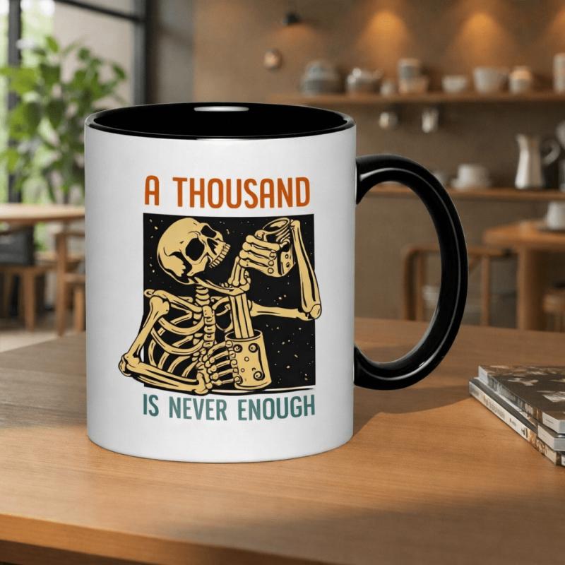 Tailorly Black Accent 11 oz Mug - a lover