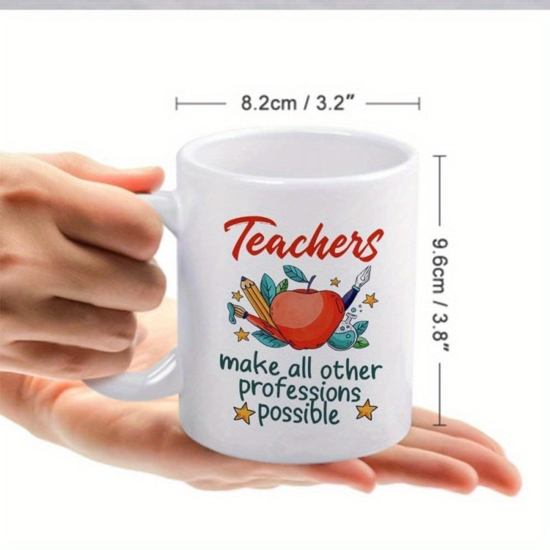 Tailorly White Ceramic 11 oz Mug - christmas new year