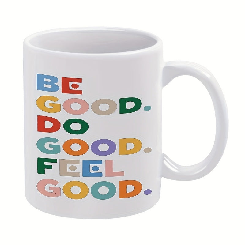 Tailorly White Ceramic 11 oz Mug - words colors