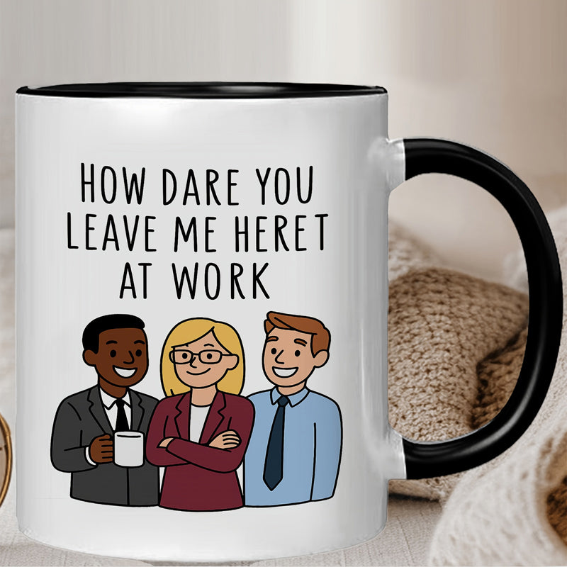 Tailorly Black Accent 11 oz Mug - funny workplace designs