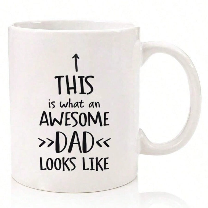 Tailorly White Ceramic 11 oz Mug - "what an" text