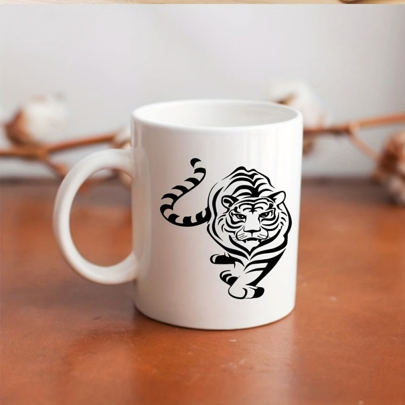 Tailorly White Ceramic 11 oz Mug - 1pc water cup1pcs mug 11 ounce holiday gift birthday gift christmas gift summer gift birthday present christmas