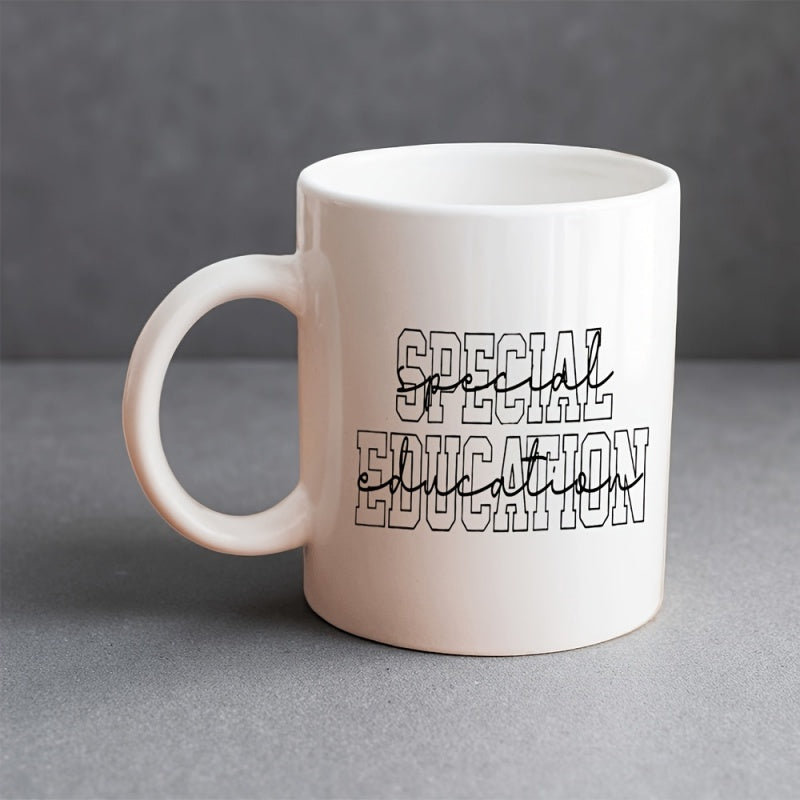 Tailorly White Ceramic 11 oz Mug - 1pc reusable ceramic cup very suitable for birthday and anniversary occasions1pcs funny mug 11oz ceramic water cup