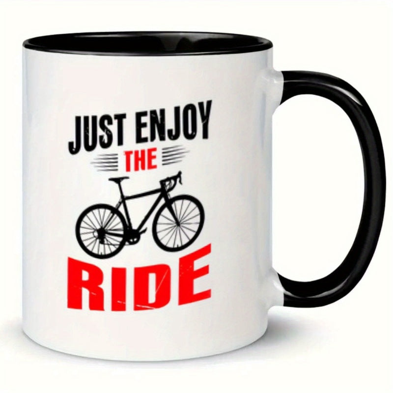 Tailorly Black Accent 11 oz Mug - funny rider graphic
