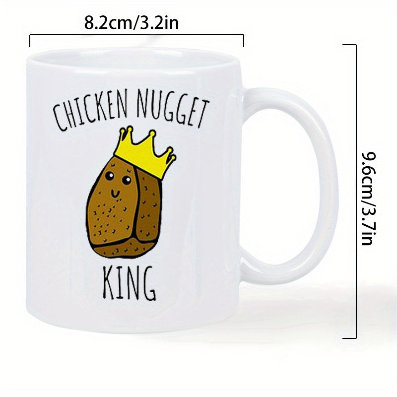 Tailorly White Ceramic 11 oz Mug - fun carto