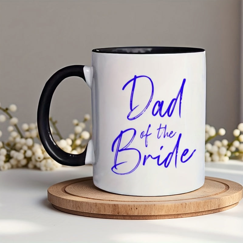 Tailorly Black Accent 11 oz Mug - one creative coffee mug 11 ounces designed for dads and brides suitable for any season a great gift for daily use