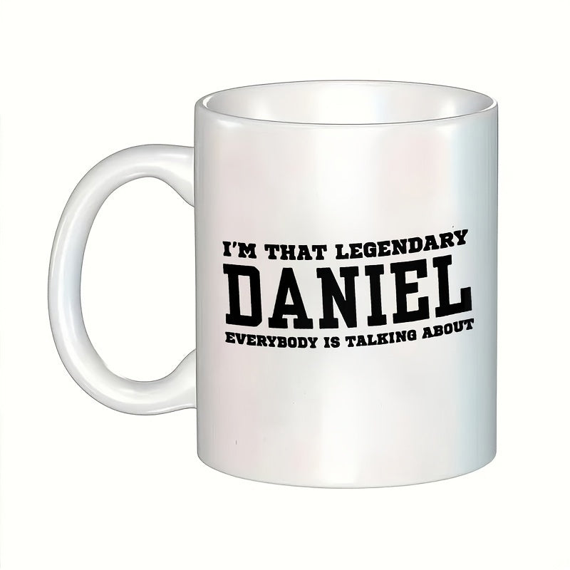 Tailorly White Ceramic 11 oz Mug - home or golf humorous art easy im that is talking about text