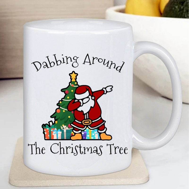 Tailorly White Ceramic 11 oz Mug - morning