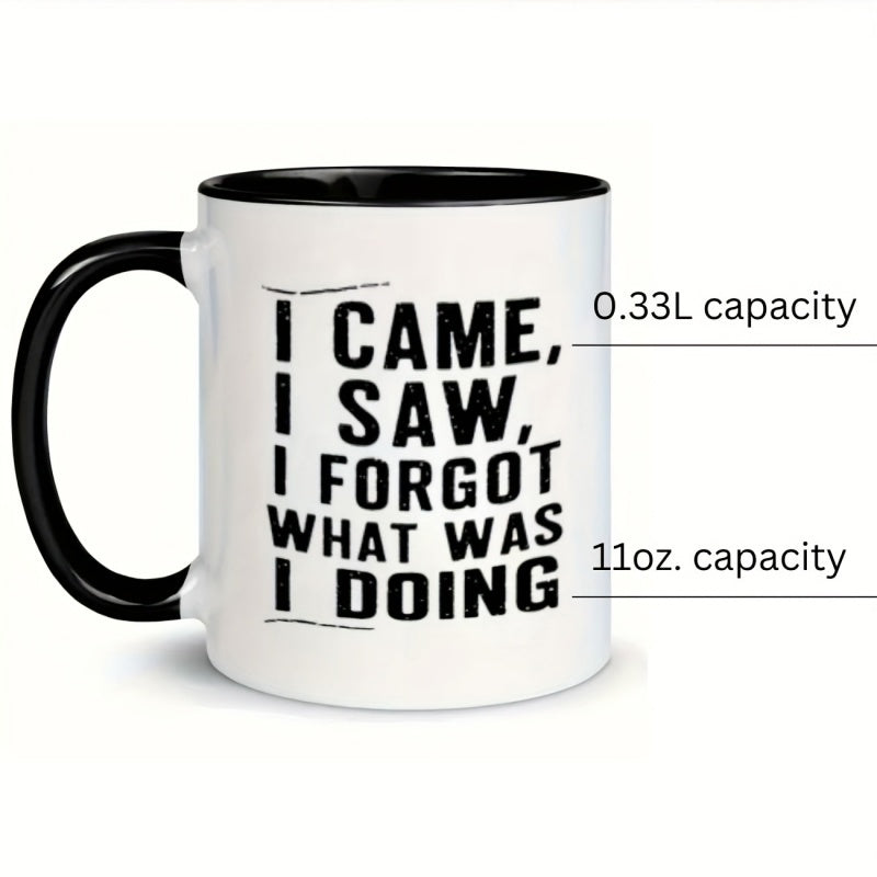 Tailorly Black Accent 11 oz Mug - funny text