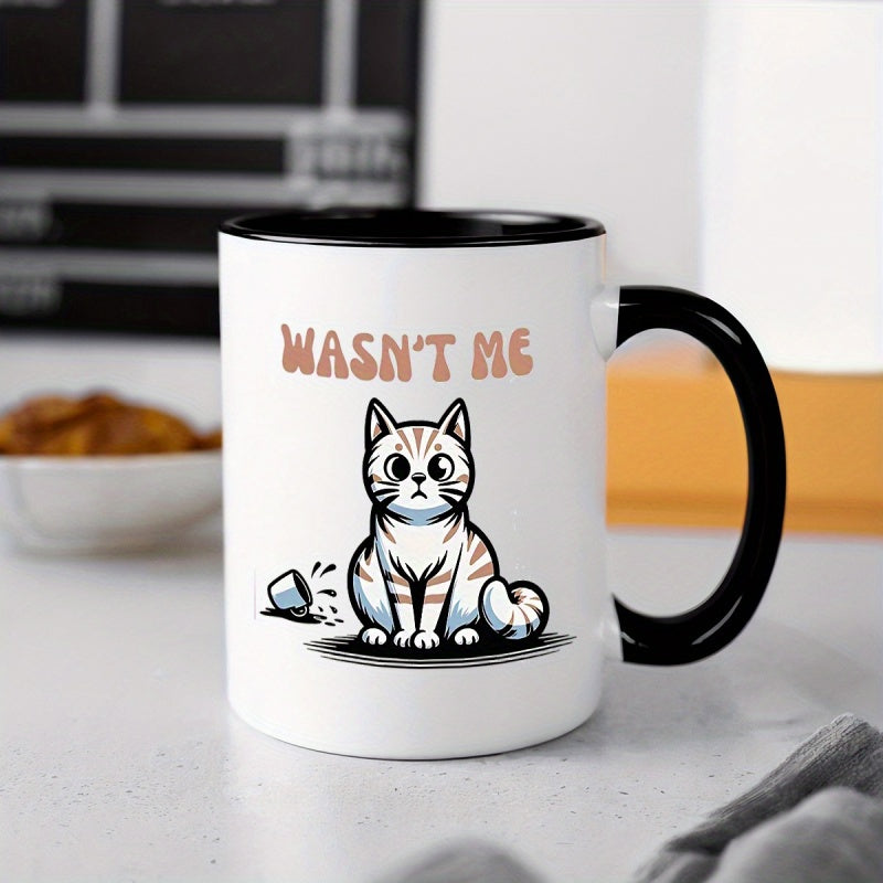 Tailorly Black Accent 11 oz Mug - funny christmas gift print