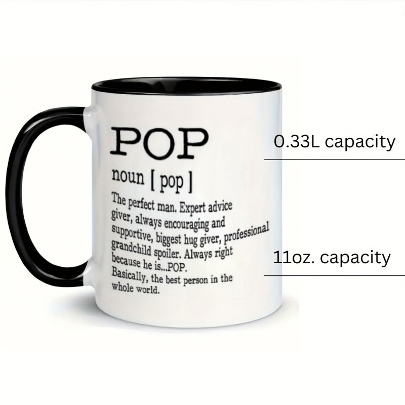 Tailorly Black Accent 11 oz Mug - text definition