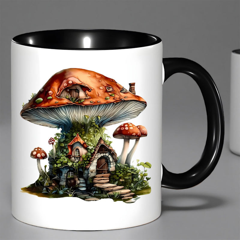 Tailorly Black Accent 11 oz Mug - house