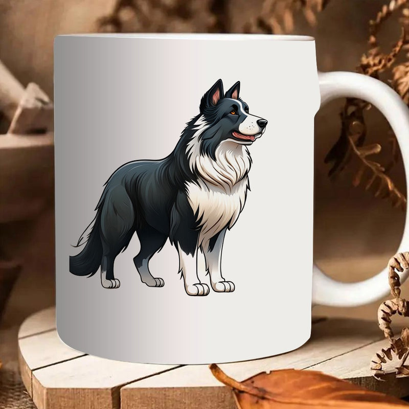 Tailorly White Ceramic 11 oz Mug - pet lovers and dog enthusiasts