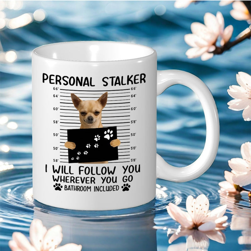 Tailorly White Ceramic 11 oz Mug - 1pc featuring a double sided design this ceramic coffee mug is perfect for thanksgiving holidays birthdays halloween