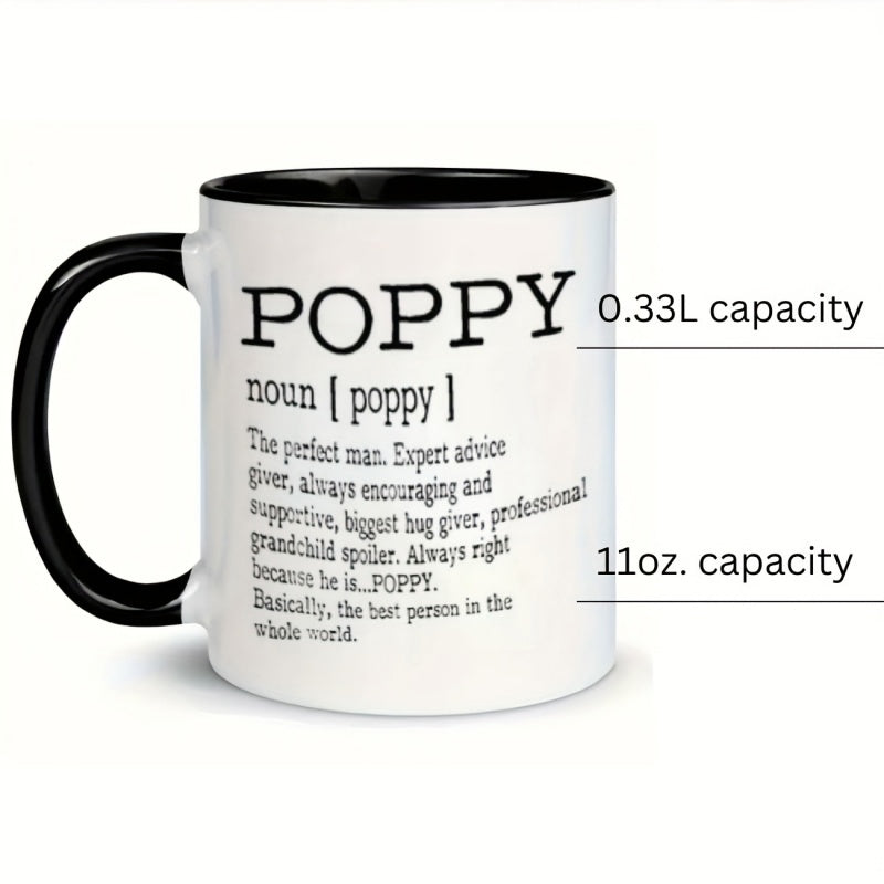 Tailorly Black Accent 11 oz Mug - definition text