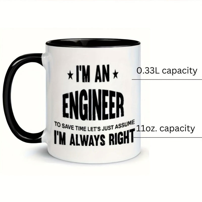 Tailorly Black Accent 11 oz Mug - funny text flowers
